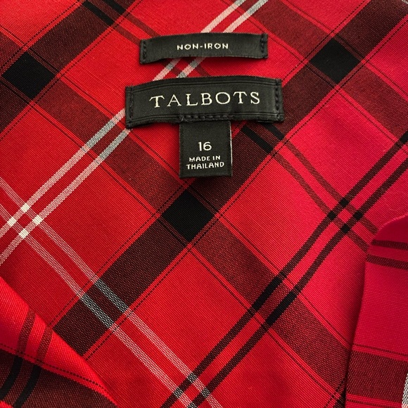 Red Plaid Men's Shirt - Picture 3 of 7